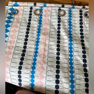 IKEA MOSSFLOX Curtain Set